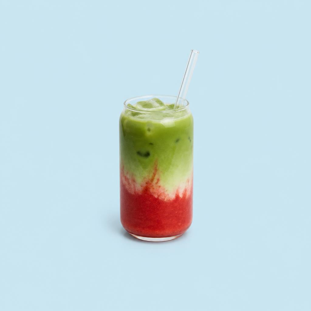 Iced Fruit Matcha